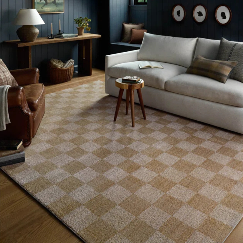 Calvin CLV-01 (CJ) Rug [Wheat/Ivory]