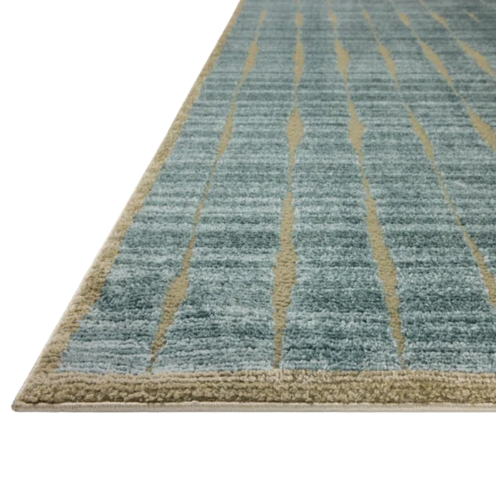 Calvin CLV-02 (CJ) Rug [Ocean/Olive]