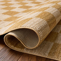 Calvin CLV-01 (CJ) Rug [Apricot/Ivory]