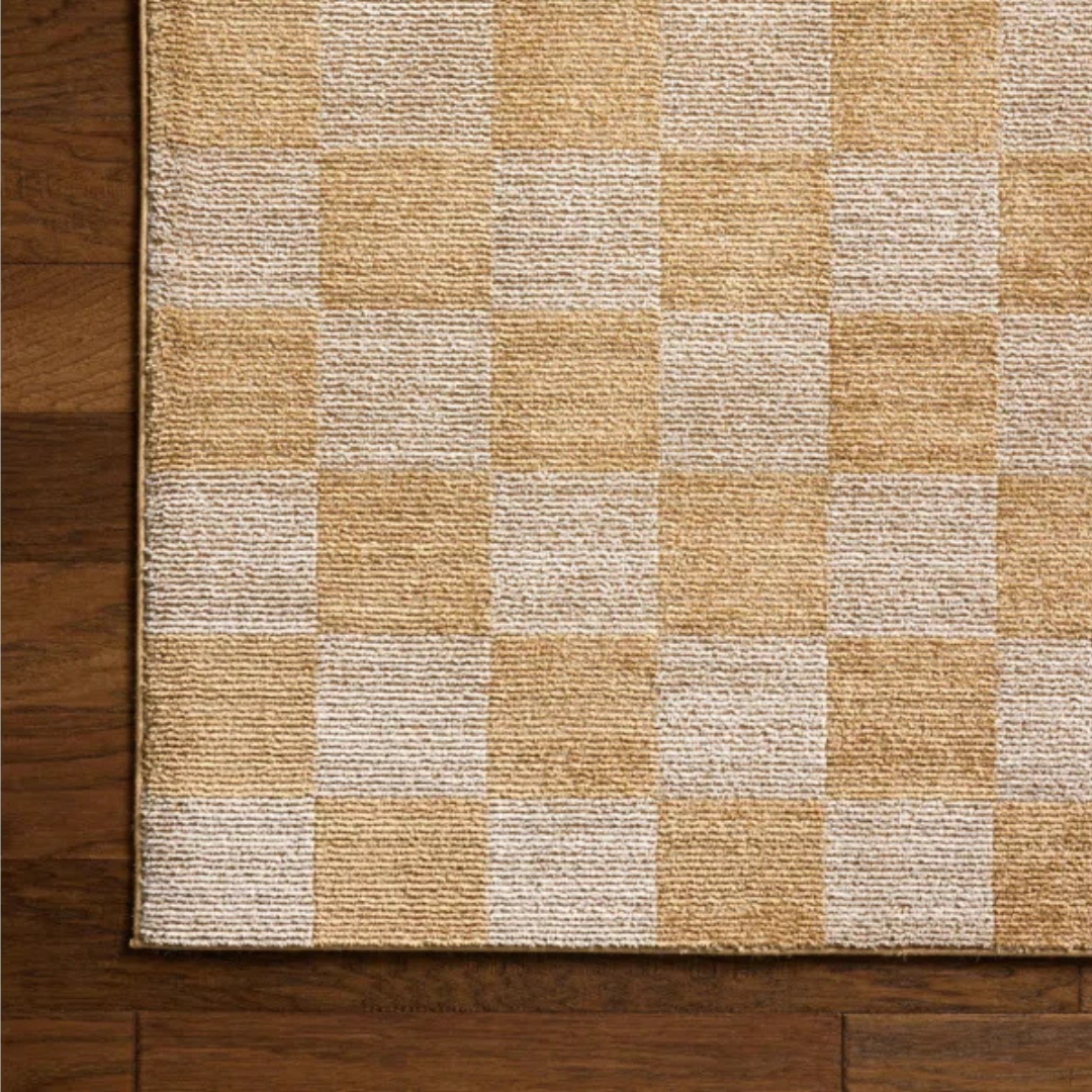 Calvin CLV-01 (CJ) Rug [Apricot/Ivory]