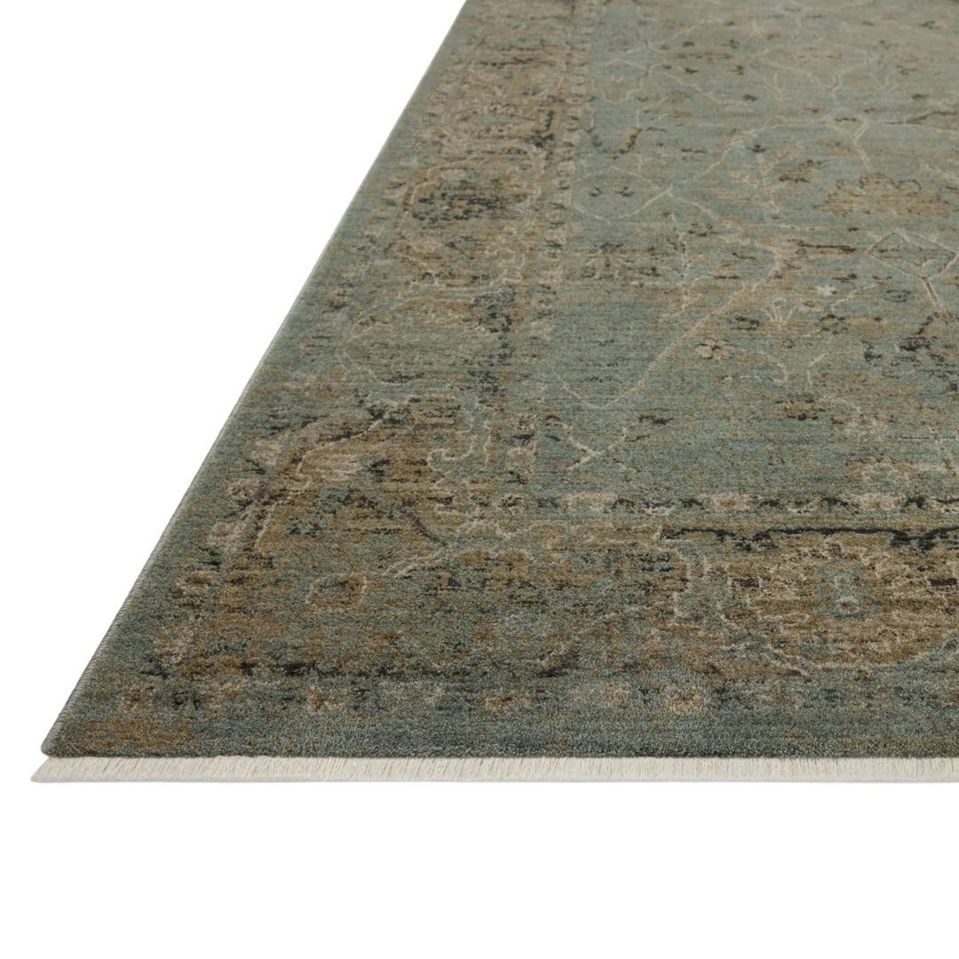 Briar BRR-02 Rug [Aqua/Olive]