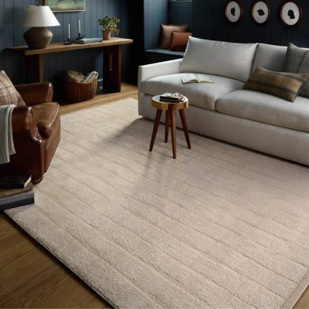 Calvin CLV-02 (CJ) Rug [Ivory/Oatmeal]