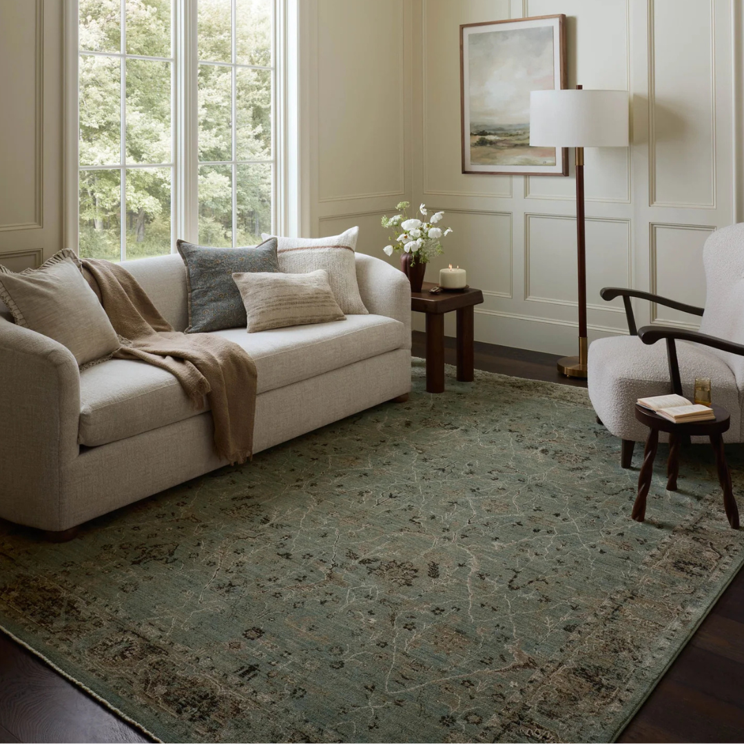 Briar BRR-02 Rug [Aqua/Olive]