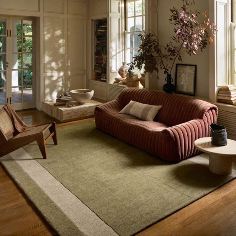 Craven CVN-01 (LF) Rug [Light Olive/Oatmeal]