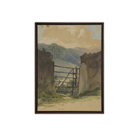 Gate to the Hills [Artwork on Stretched Canvas]