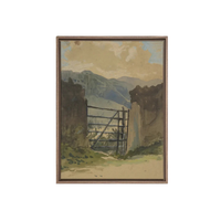 Gate to the Hills [Artwork on Stretched Canvas]