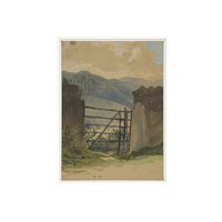 Gate to the Hills [Artwork on Stretched Canvas]