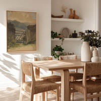 Gate to the Hills [Artwork on Stretched Canvas]