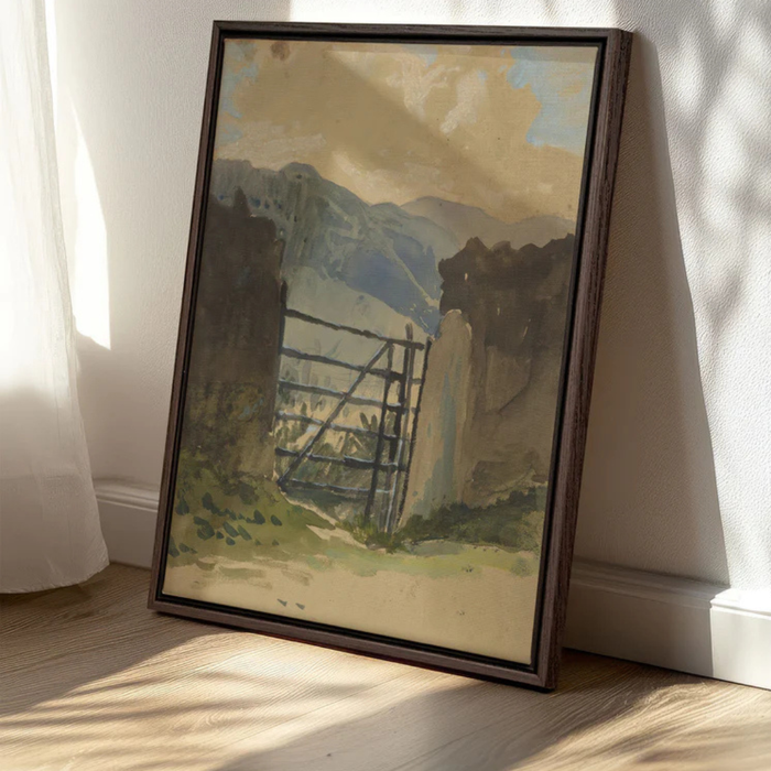Gate to the Hills [Artwork on Stretched Canvas]