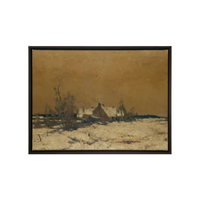 Silent House [Artwork on Stretched Canvas]