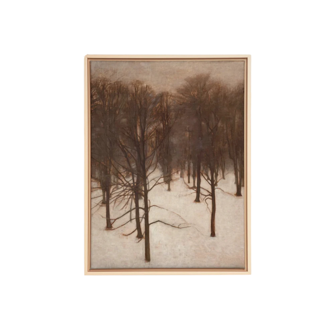 Frosted Forest [Artwork on Stretched Canvas]