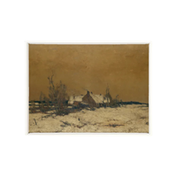 Silent House [Artwork on Stretched Canvas]