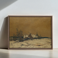 Silent House [Artwork on Stretched Canvas]