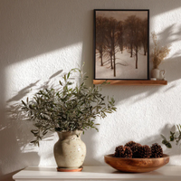 Frosted Forest [Artwork on Stretched Canvas]