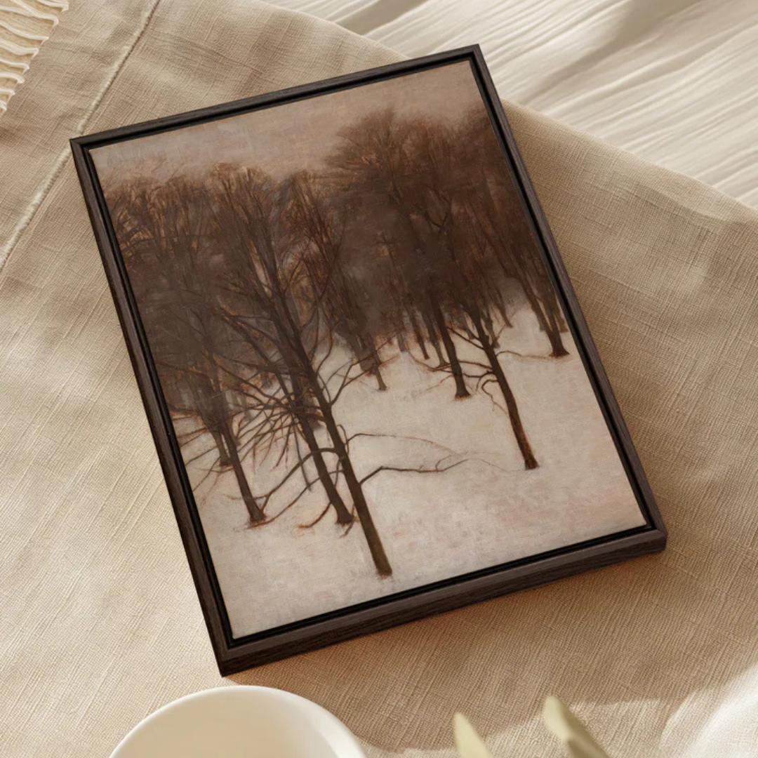 Frosted Forest [Artwork on Stretched Canvas]