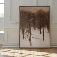 Frosted Forest [Artwork on Stretched Canvas]