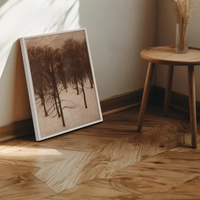 Frosted Forest [Artwork on Stretched Canvas]