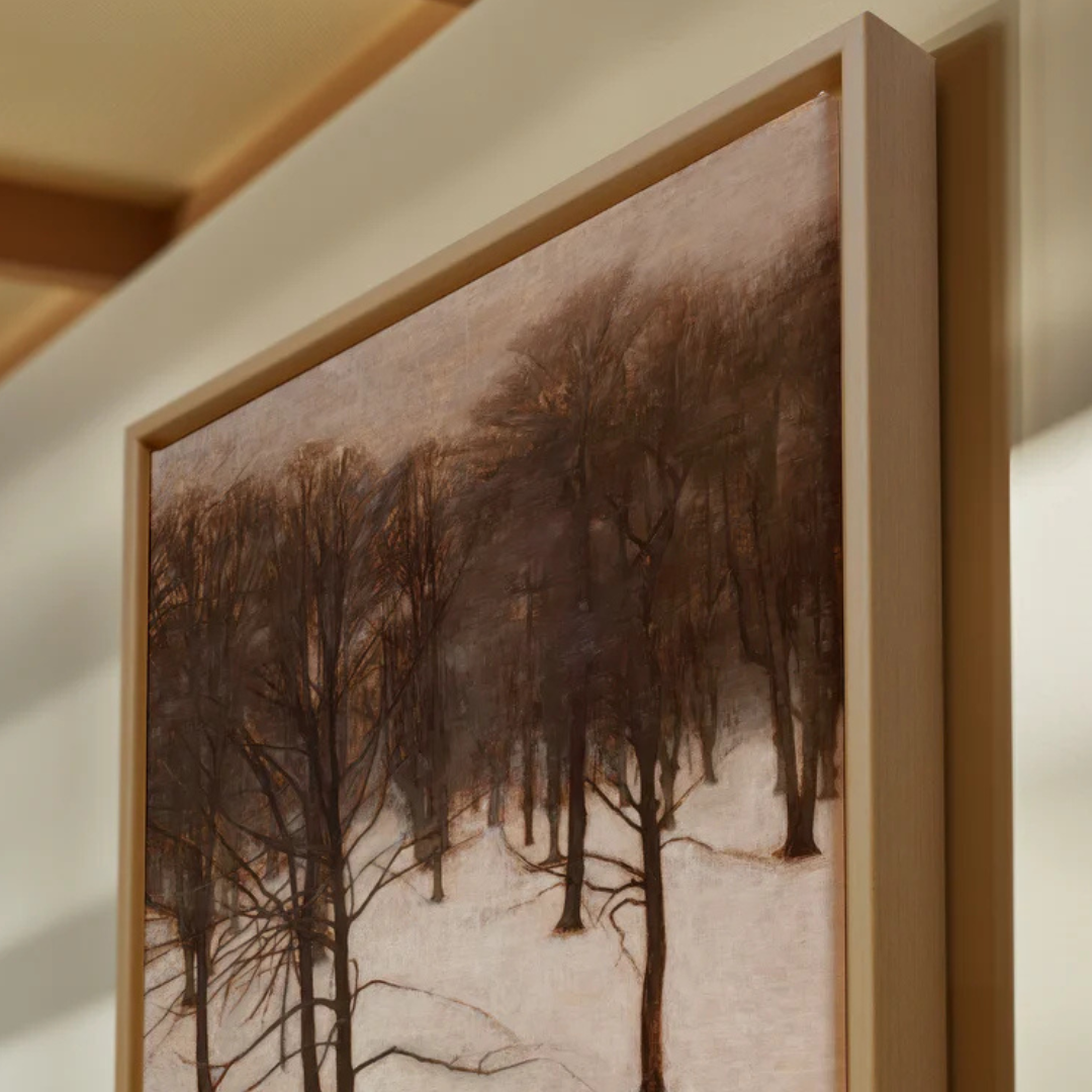 Frosted Forest [Artwork on Stretched Canvas]