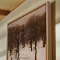 Frosted Forest [Artwork on Stretched Canvas]