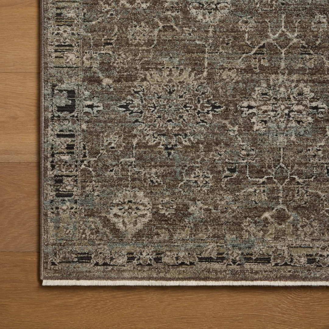 Briar BRR-06 Rug [Bark/Lagoon]