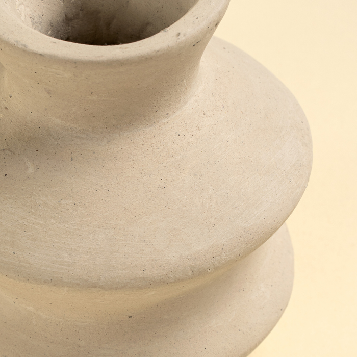 Wave Paper Mache Bud Vase