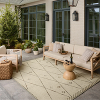 Saylor SAY-01 Indoor/Outdoor Rug [Ivory/Pebble]