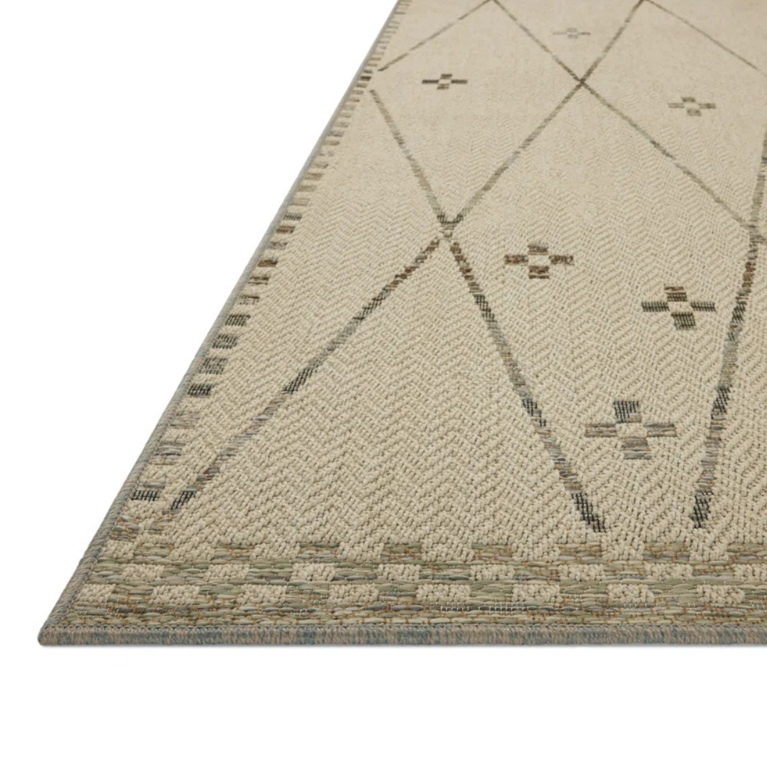 Saylor SAY-01 Indoor/Outdoor Rug [Ivory/Pebble]