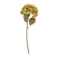 Hydrangea Floral Stem [Faded Green]