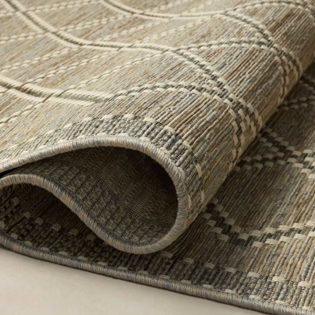 Saylor SAY-04 Indoor/Outdoor Rug [Stone/Ivory]