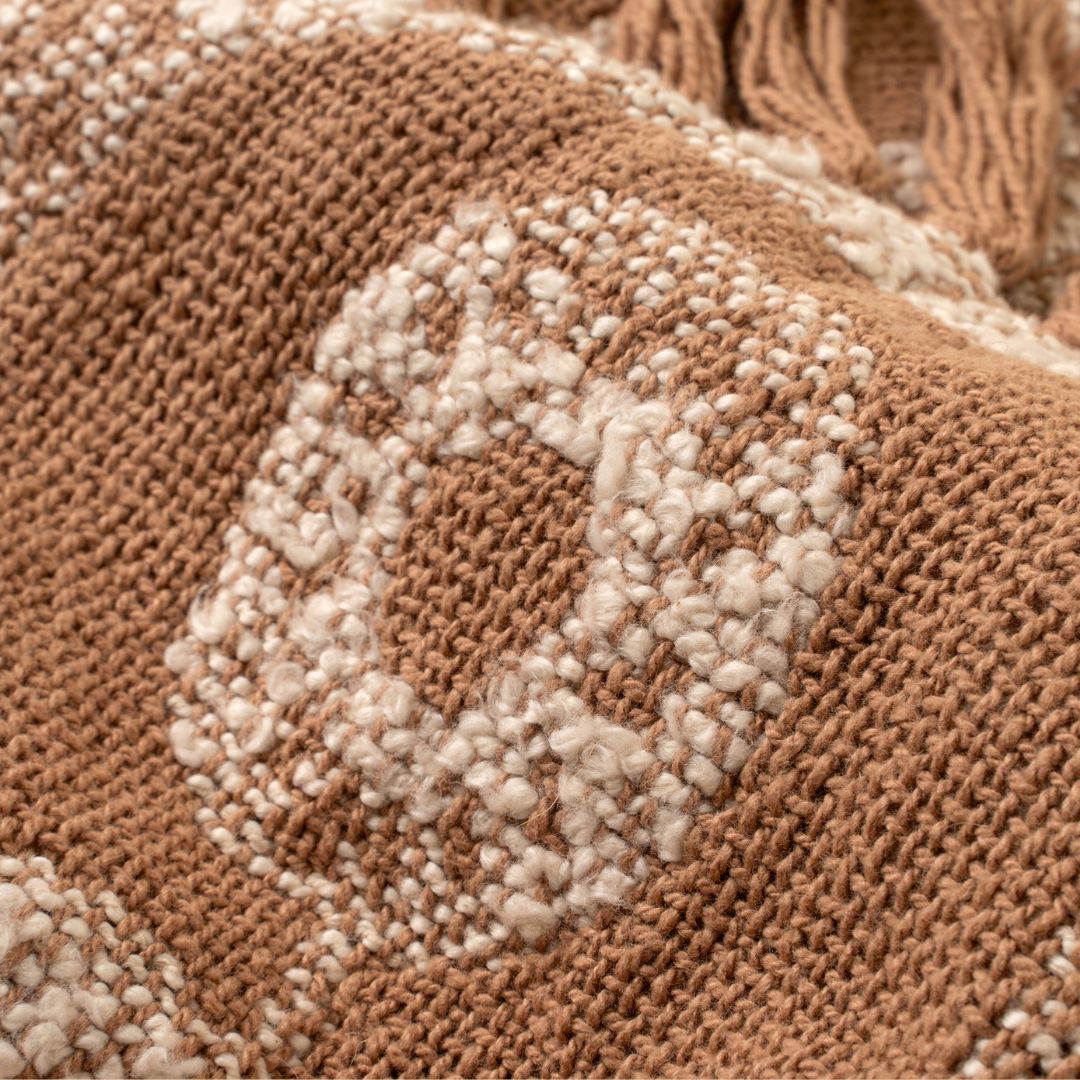 Marigold 50" x 60" Throw Blanket [Tawny]