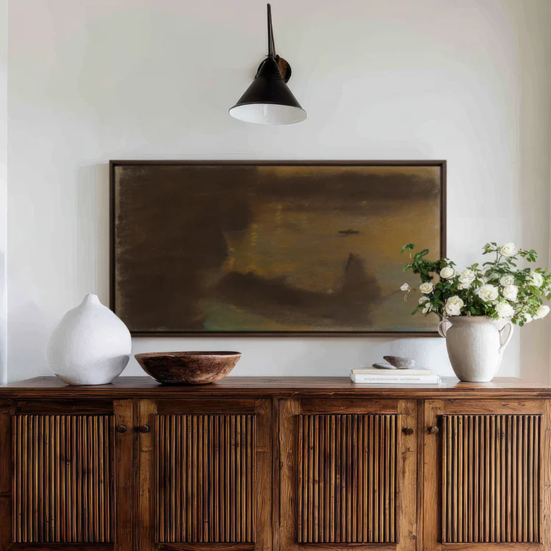 Ash Glow [Artwork on Stretched Canvas]