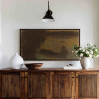 Ash Glow [Artwork on Stretched Canvas]