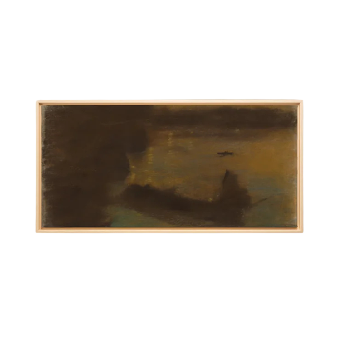 Ash Glow [Artwork on Stretched Canvas]