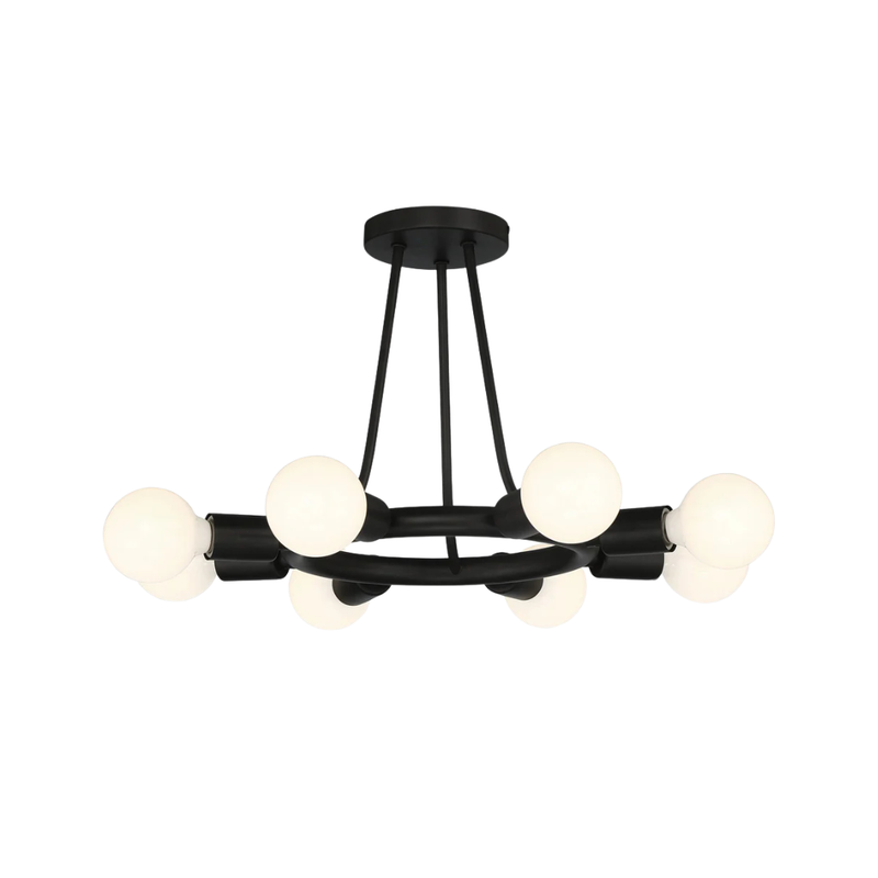 Dakota 8-Light Semi Flush Mount