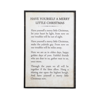 Merry Little Christmas Sign [20" x 30"]