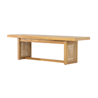 Moira Outdoor Dining Bench