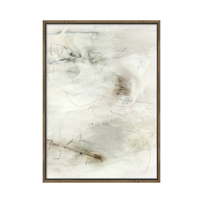 Neutral II - 31" x 41" Framed Canvas