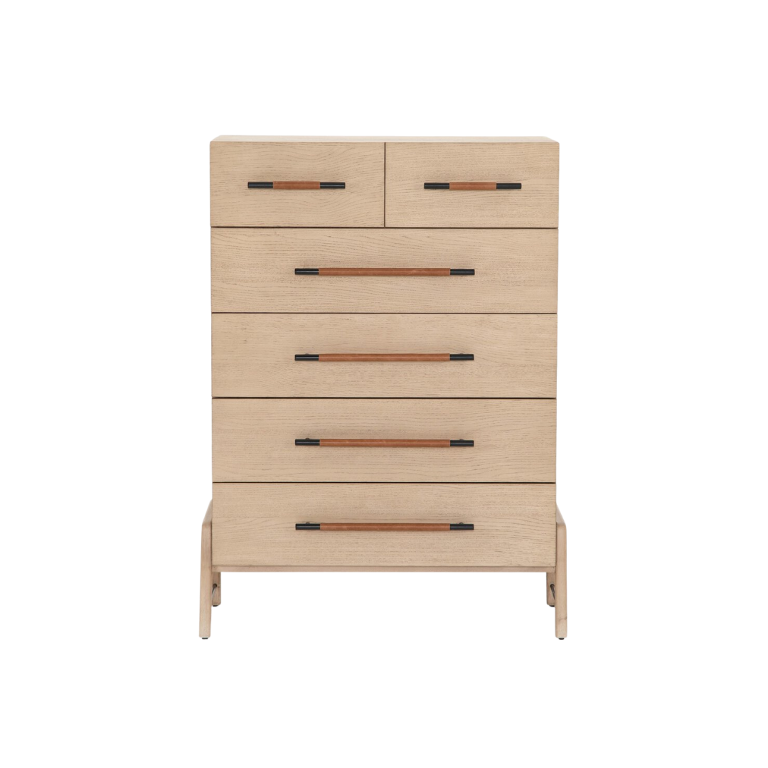 Roxanna 6-Drawer Tall Dresser