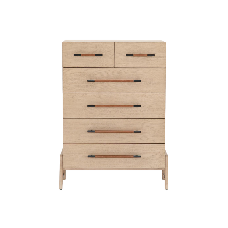 Roxanna 6-Drawer Tall Dresser