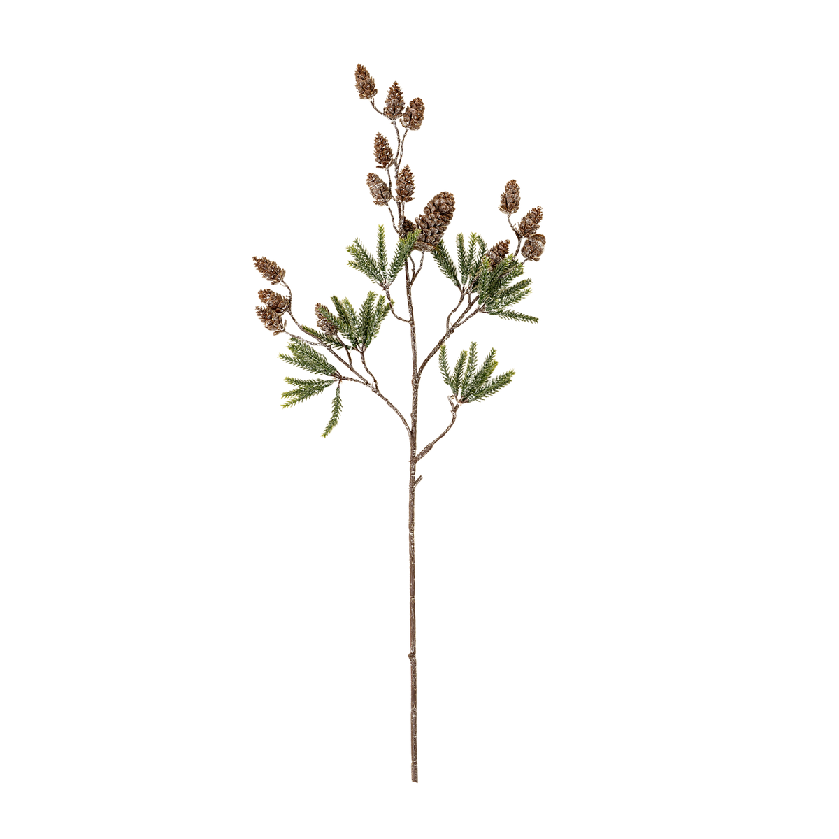 Frosted Pinecone Sprig