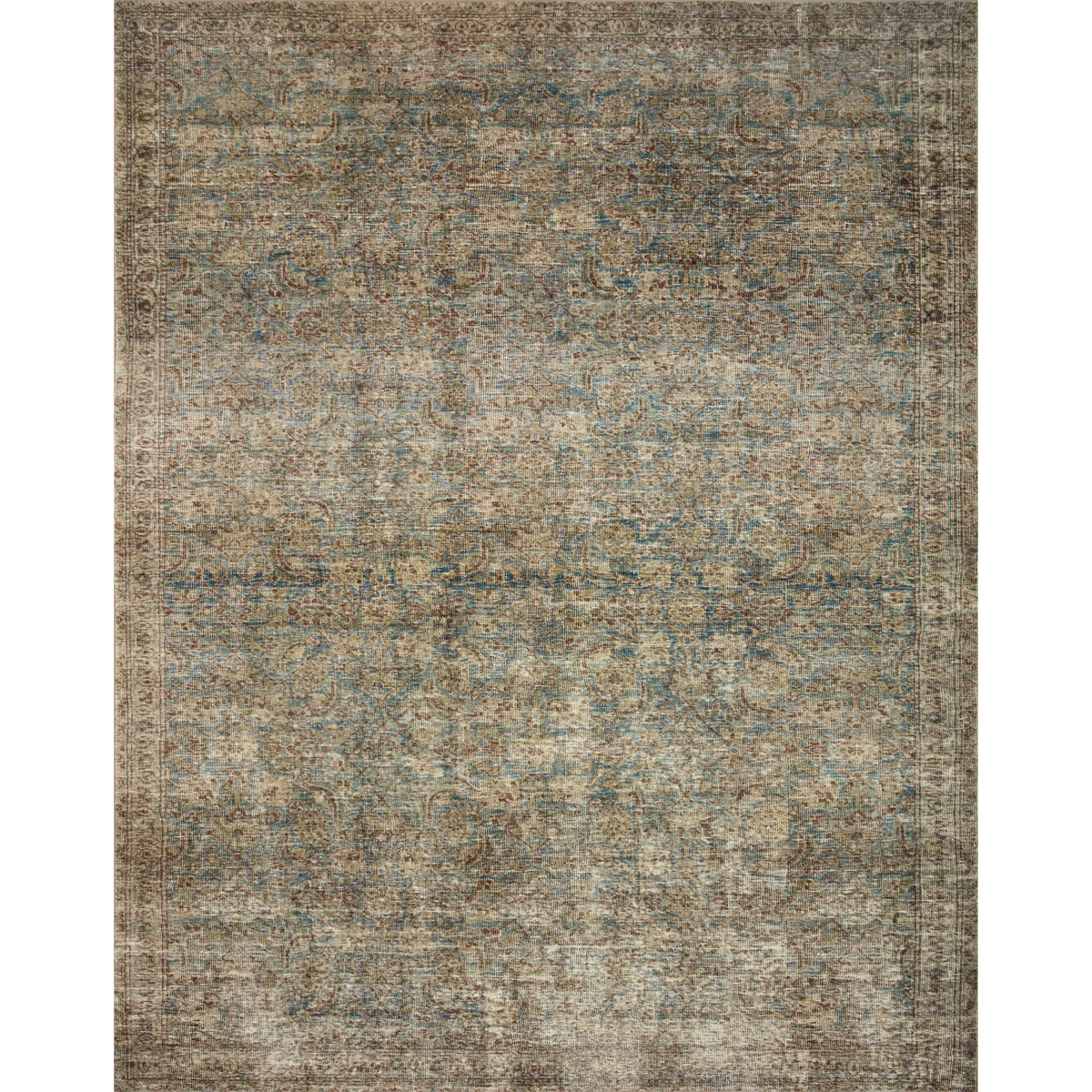 Morgan (Amber Lewis × Loloi) MOG-04 Rug [Sea/Sage]