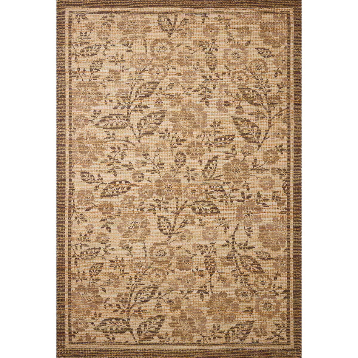 Rue (Chris Loves Julia × Loloi) RUE-03 Rug [Bark/Mocha]