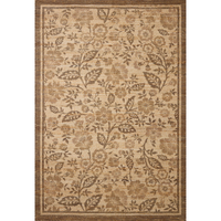 Rue (Chris Loves Julia × Loloi) RUE-03 Rug [Bark/Mocha]