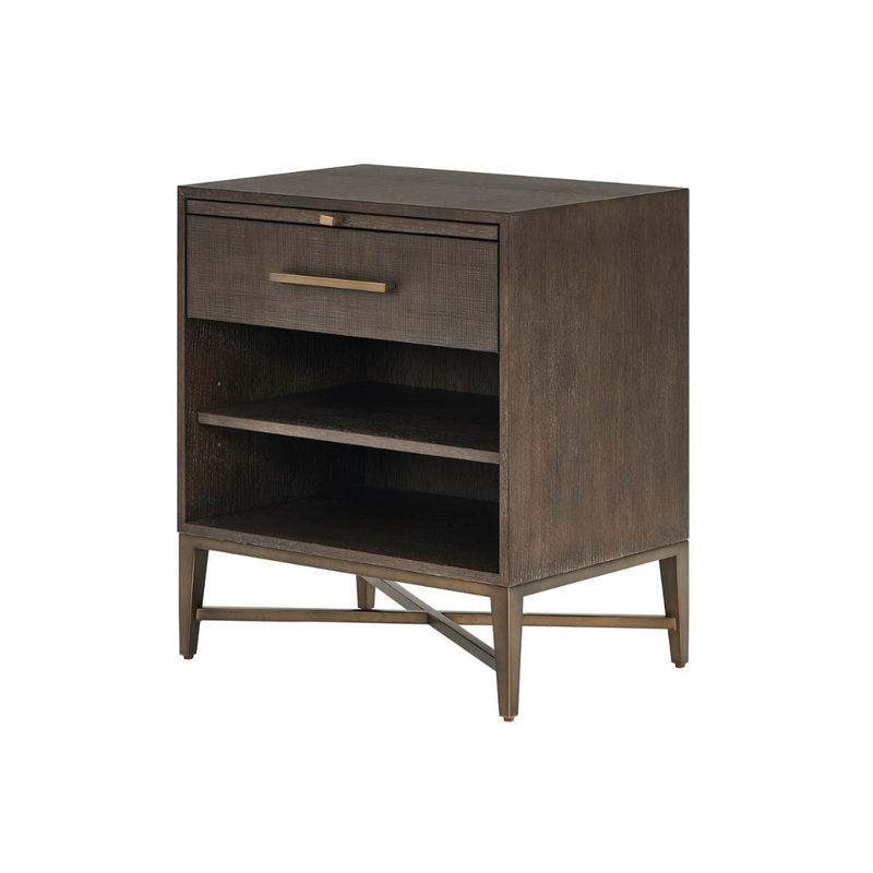 Milo 1-Drawer Charging Nightstand