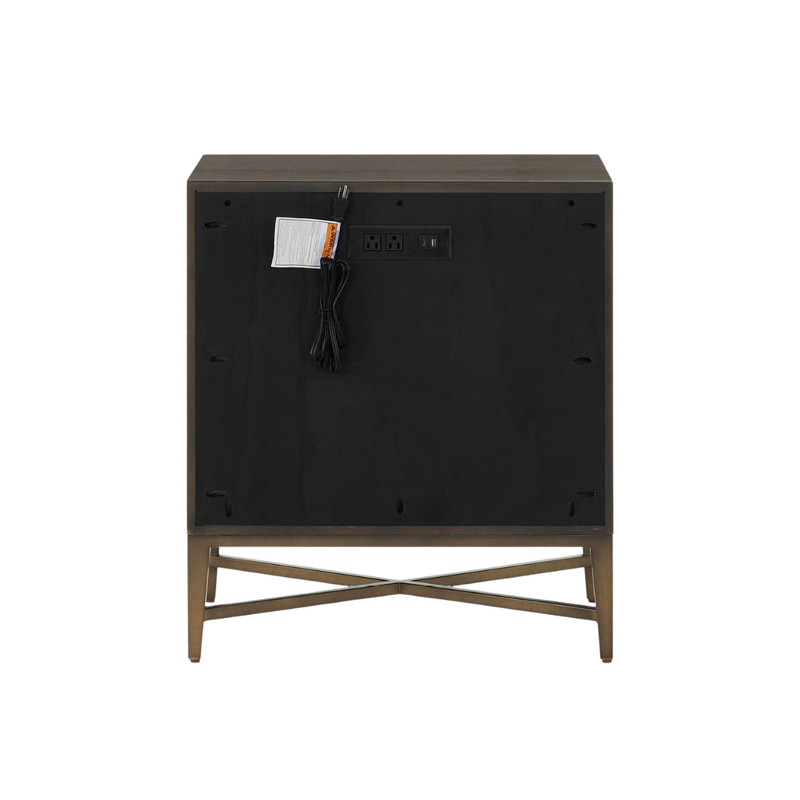 Milo 1-Drawer Charging Nightstand
