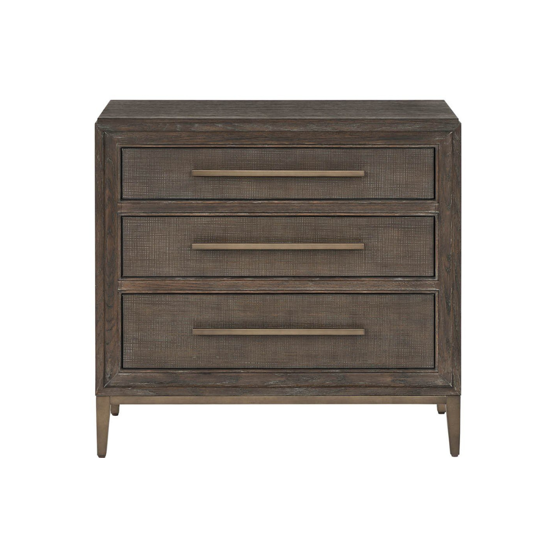 Milo 3-Drawer Charging Nightstand