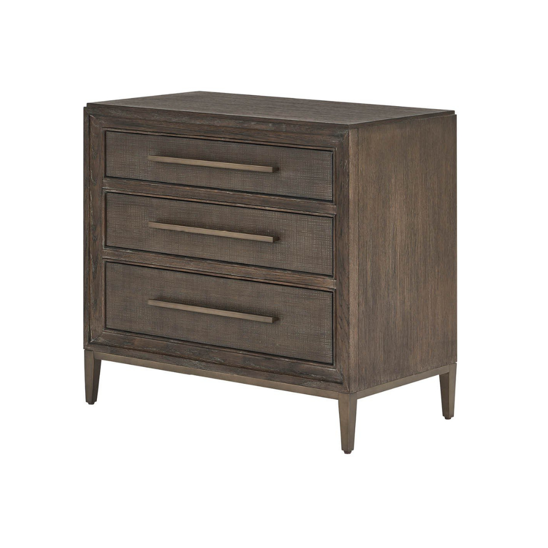 Milo 3-Drawer Charging Nightstand