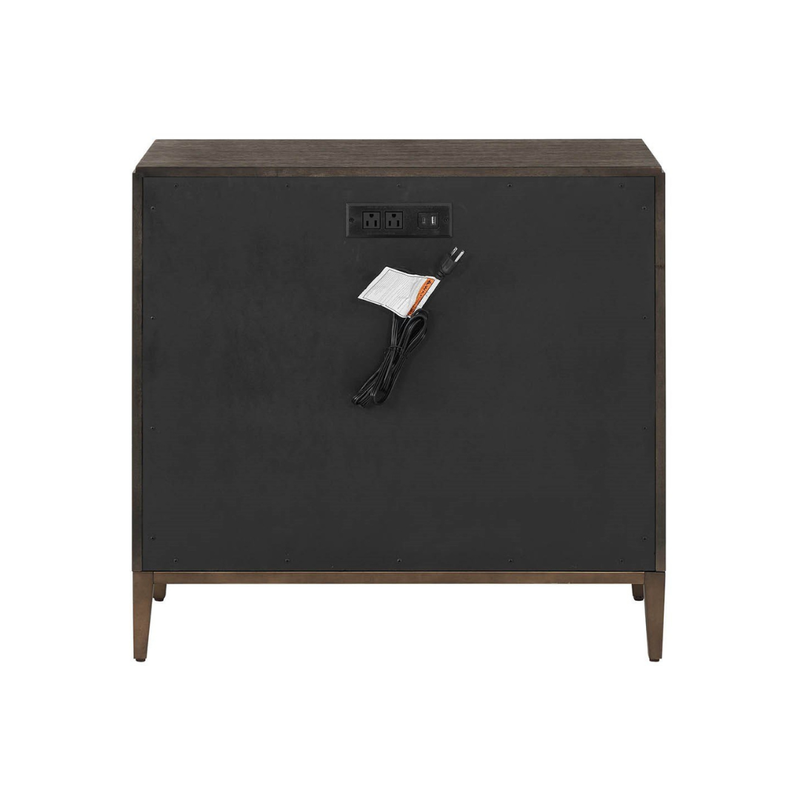 Milo 3-Drawer Charging Nightstand