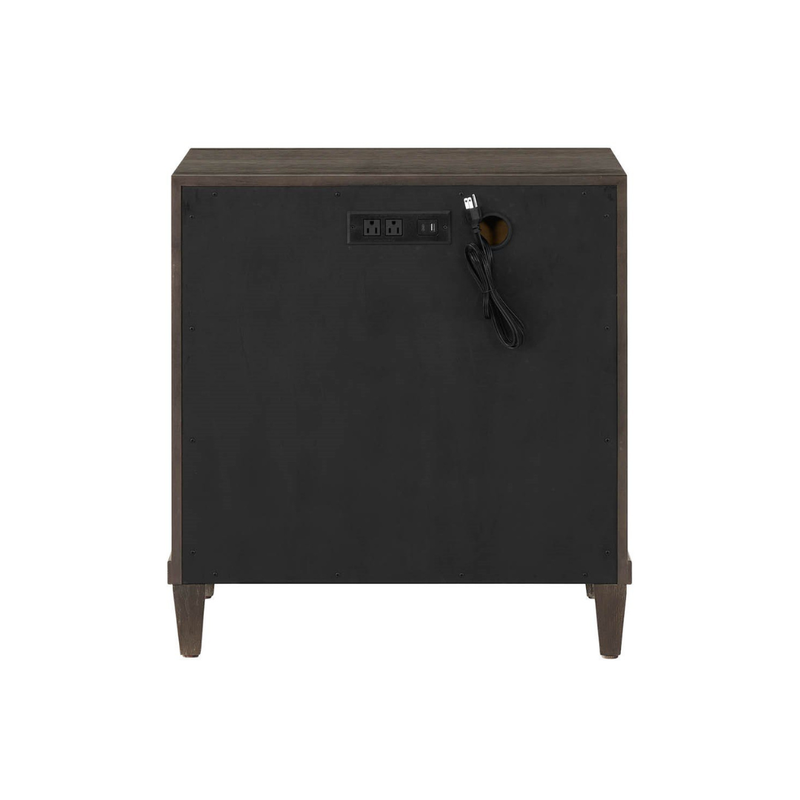 Milo II 2-Drawer Charging Nightstand