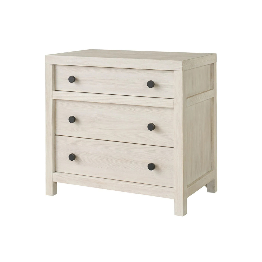 Darcy 3-Drawer Charging Nightstand